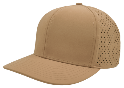 Zapped Headwear Bomber 6-Panel Hat - Khaki