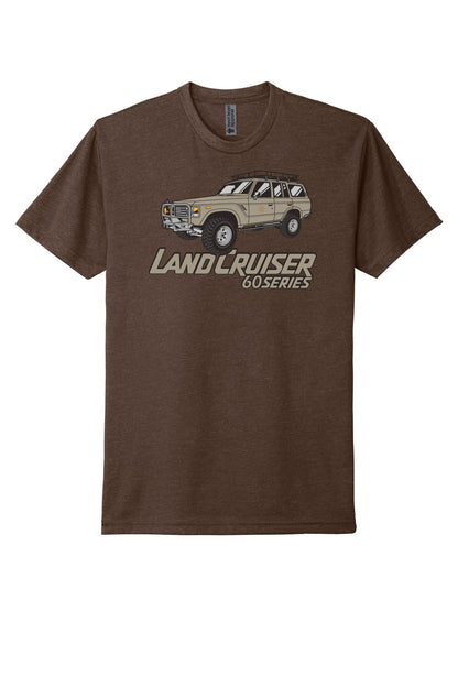 Land Cruiser 60 Series Vintage T-Shirt (Next Level CVC) - Shop Battle Born Clothing