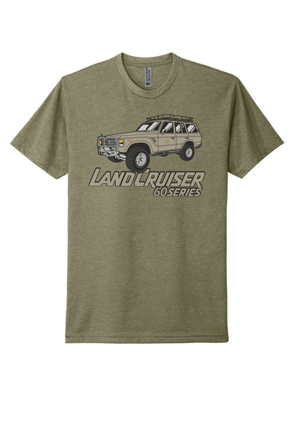 Land Cruiser 60 Series Vintage T-Shirt (Next Level CVC) - Shop Battle Born Clothing