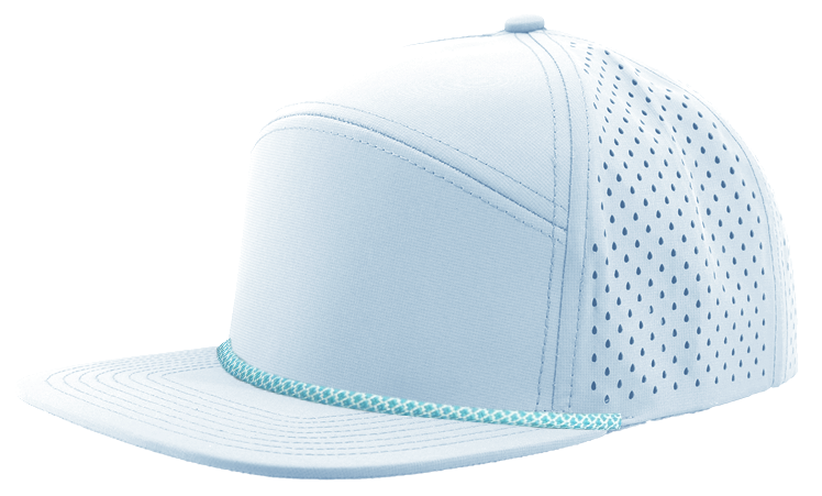 Zapped Headwear Osprey R+ Rope Hat - Colombia blue-blue/white chainlink rope