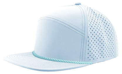 Zapped Headwear Osprey R+ Rope Hat - Colombia blue-blue/white chainlink rope