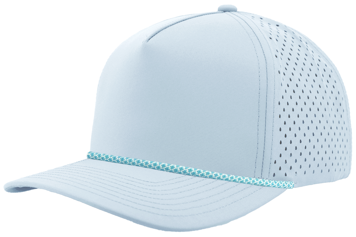 Zapped Headwear Blackhawk R+ Rope Hat - Colombia blue-blue/white chainlink