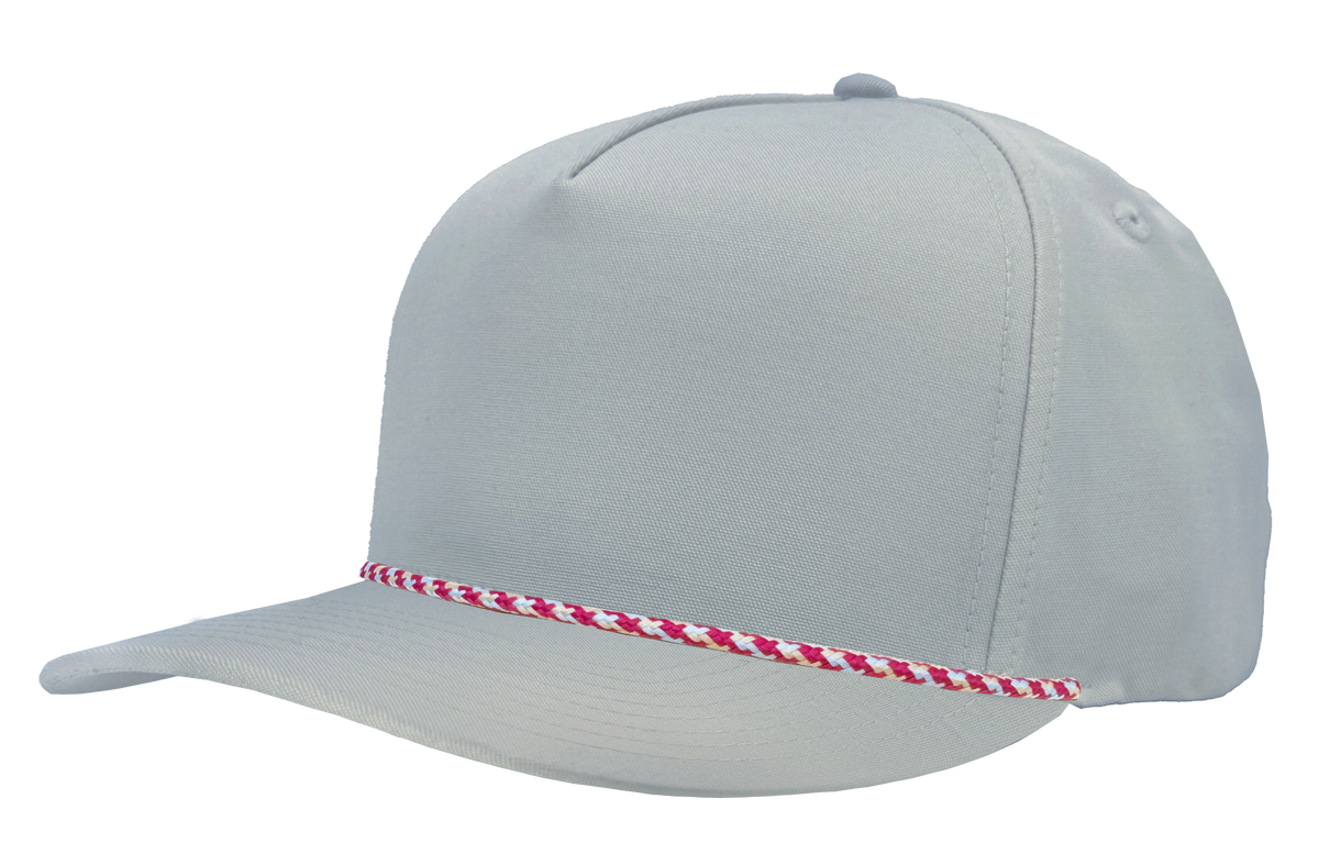 Zapped Headwear Patriot R+ Rope Hat - Light blue-Sherbet rope