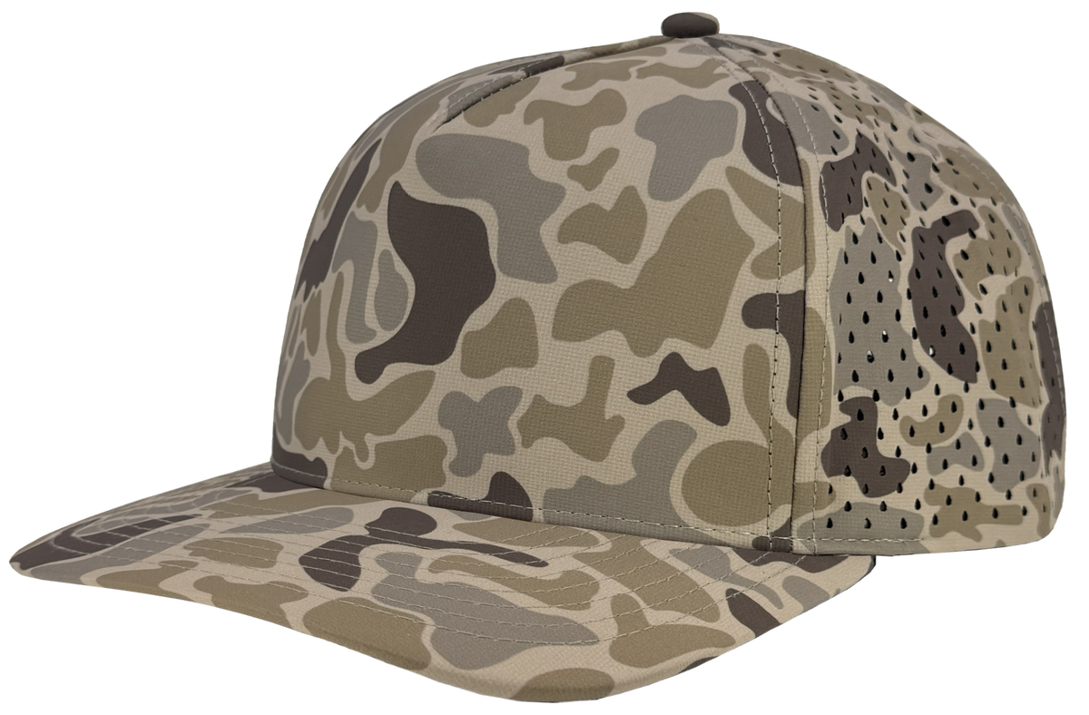 Zapped Headwear Blackhawk 5-Panel Hat - Desert old school camo