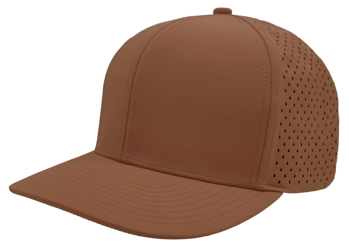 Zapped Headwear Bomber 6-Panel Hat - Mocha