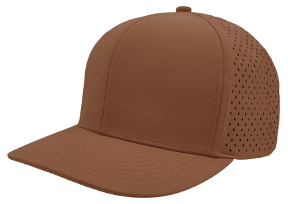Zapped Headwear Bomber 6-Panel Hat - Mocha