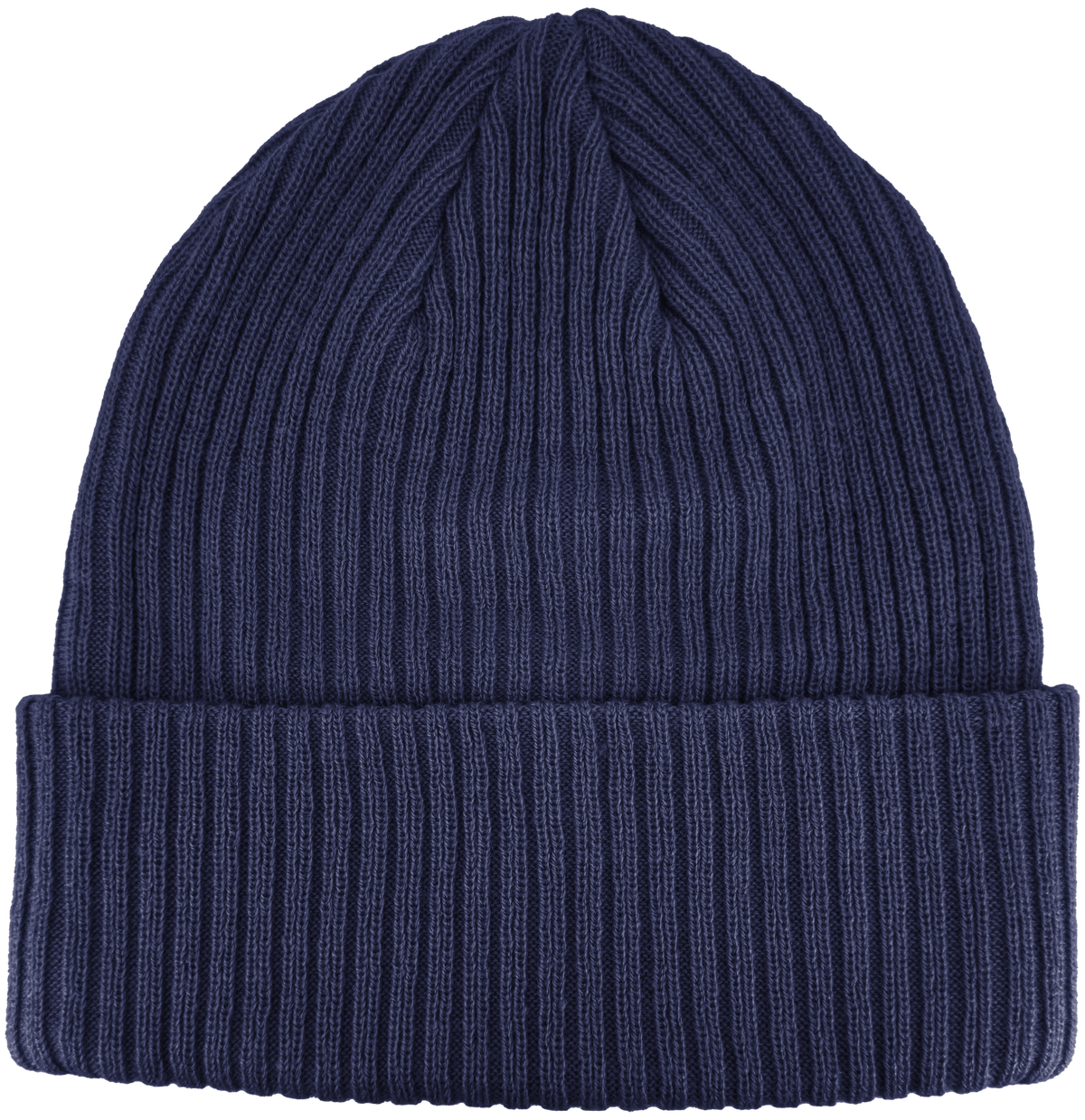 Zapped Headwear Knitted Cuff Beanie - Navy