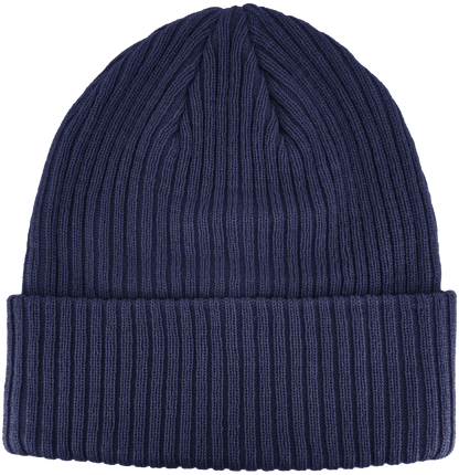 Zapped Headwear Knitted Cuff Beanie - Navy