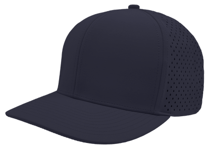 Zapped Headwear Bomber 6-Panel Hat - Navy