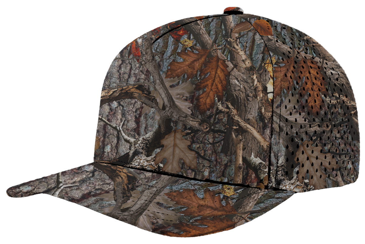 Zapped Headwear Blackhawk 5-Panel Hat - Oak Camo