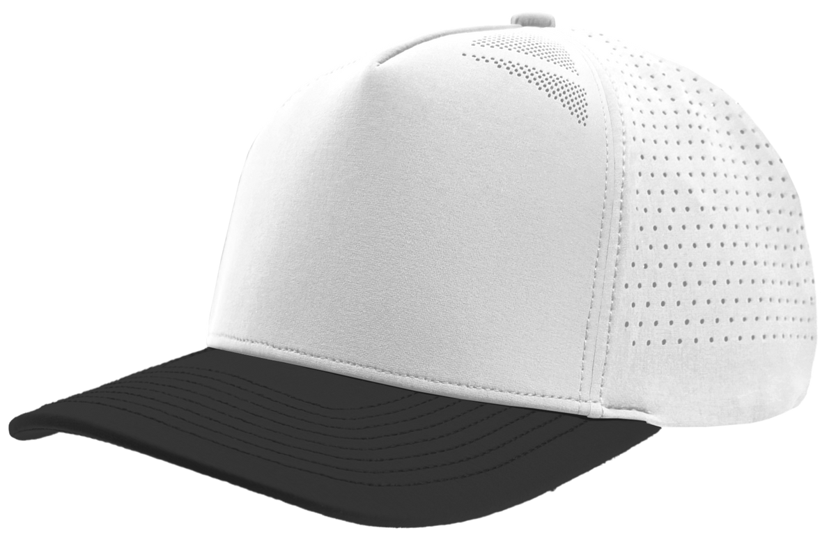 Zapped Headwear Blackhawk Elite Hat - Smoke White-Black bill