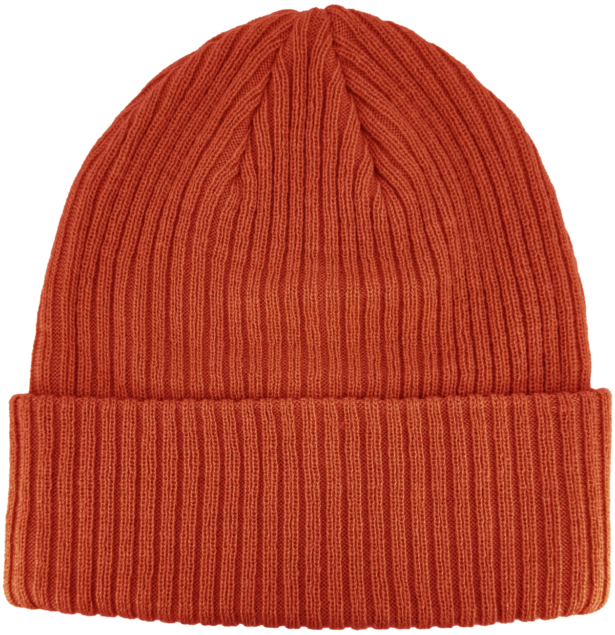 Zapped Headwear Knitted Cuff Beanie - Orange