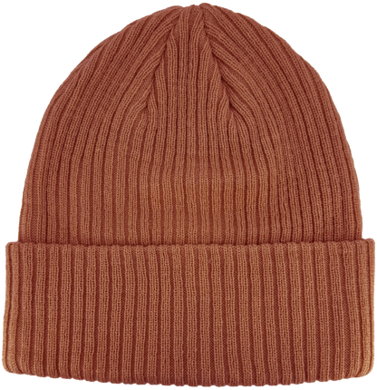 Zapped Headwear Knitted Cuff Beanie - Caramel