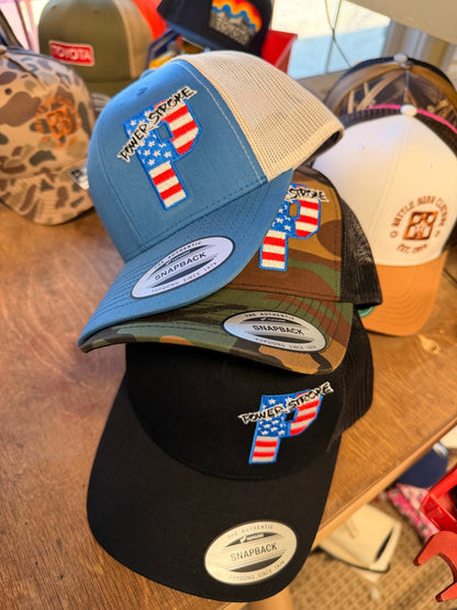 Power Stroke USA Trucker Hat | Premium Diesel Enthusiast Snapback - Shop Battle Born Clothing