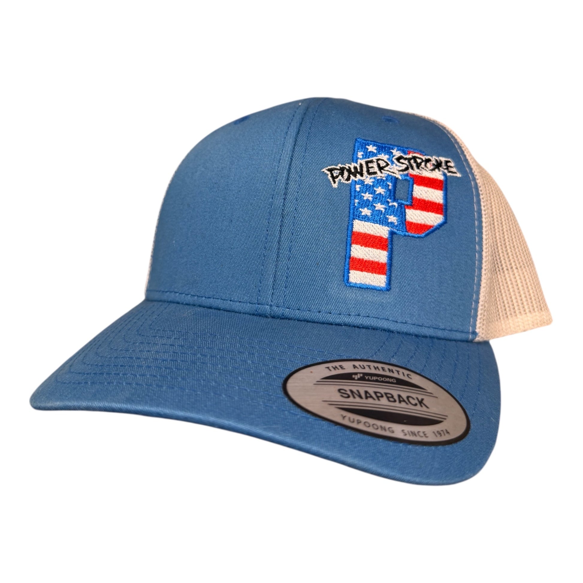 Power Stroke USA Trucker Hat | Premium Diesel Enthusiast Snapback - Shop Battle Born Clothing