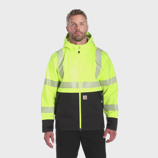 Video showing carhartt Jacket 360 degree view-shopbattlebornclothing.com