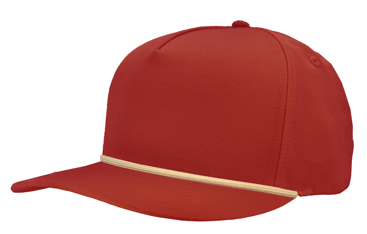 Zapped Headwear Patriot R+ Rope Hat - Red-Gold rope