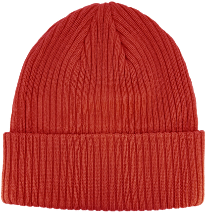 Zapped Headwear Knitted Cuff Beanie - Red