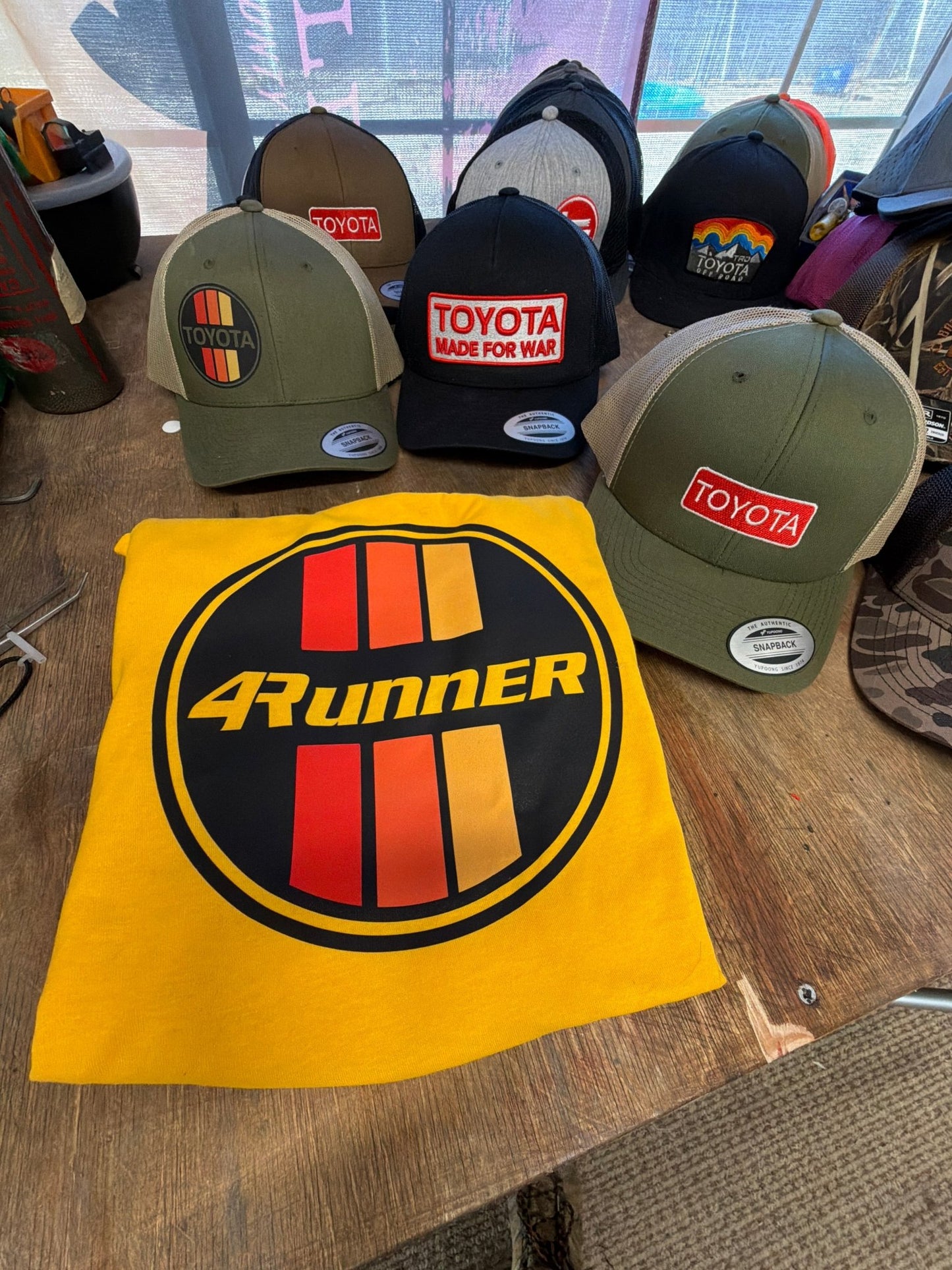 Retro Style Ringspun Cotton Toyota 4 Runner Tee - Shop Battle Born Clothing