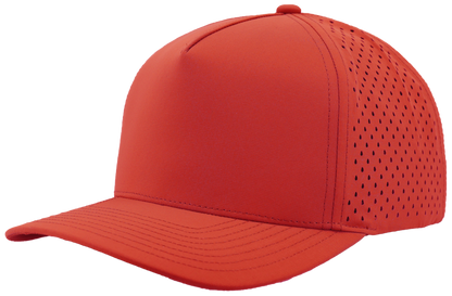 Zapped Headwear Blackhawk 5-Panel Hat - Cardinal