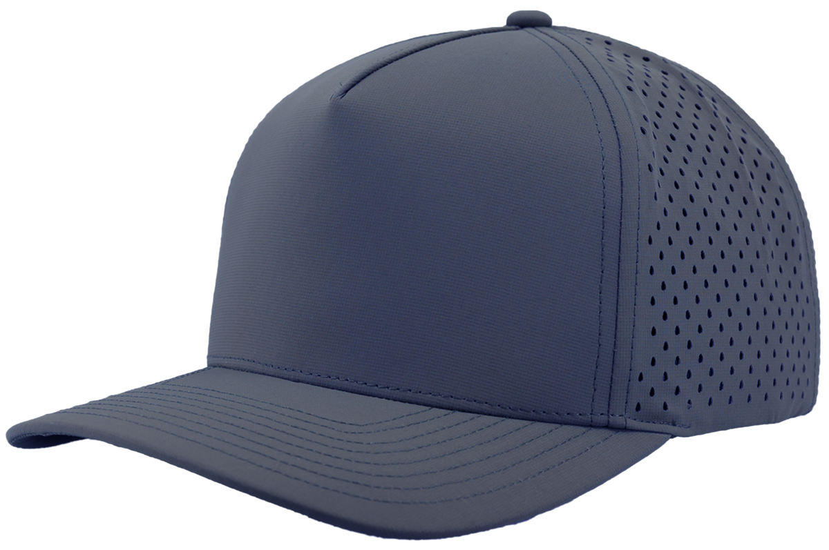 Zapped Headwear Blackhawk 5-Panel Hat - Light Navy