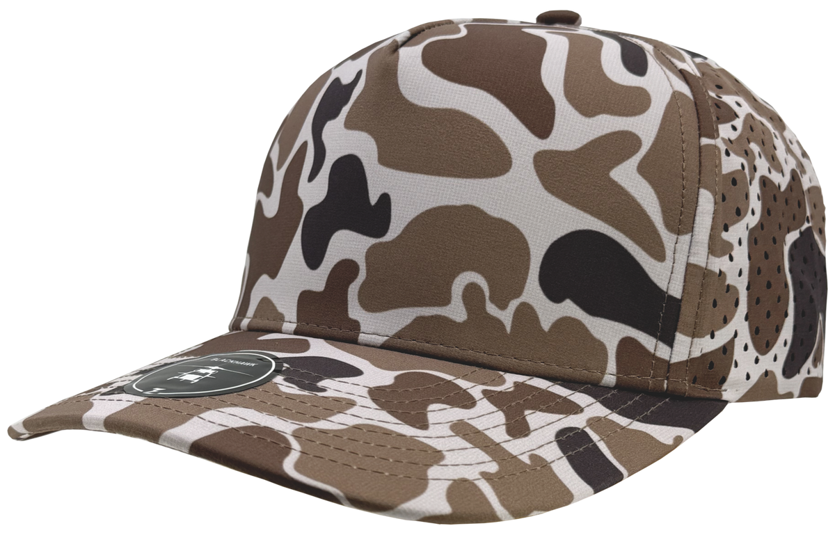 Zapped Headwear Blackhawk 5-Panel Hat - Light Old School Camo