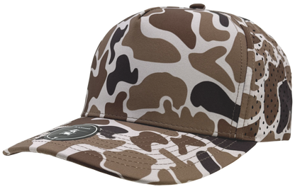 Zapped Headwear Blackhawk 5-Panel Hat - Light Old School Camo