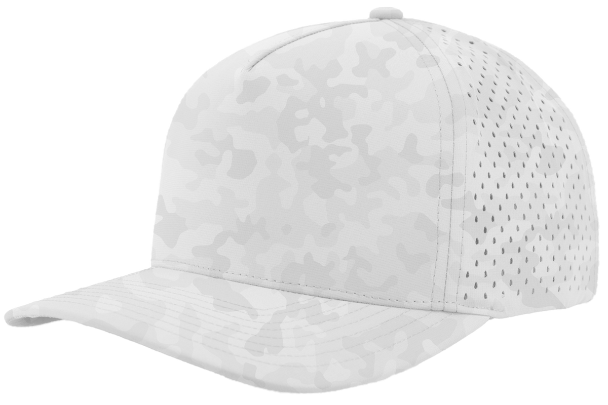 Zapped Headwear Blackhawk 5-Panel Hat - Snow Camo