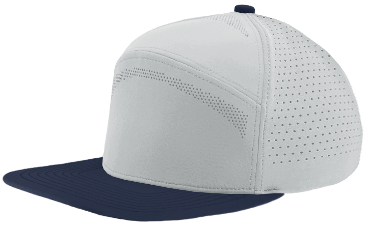 Zapped Headwear Osprey Elite Hat - Silver//Navy