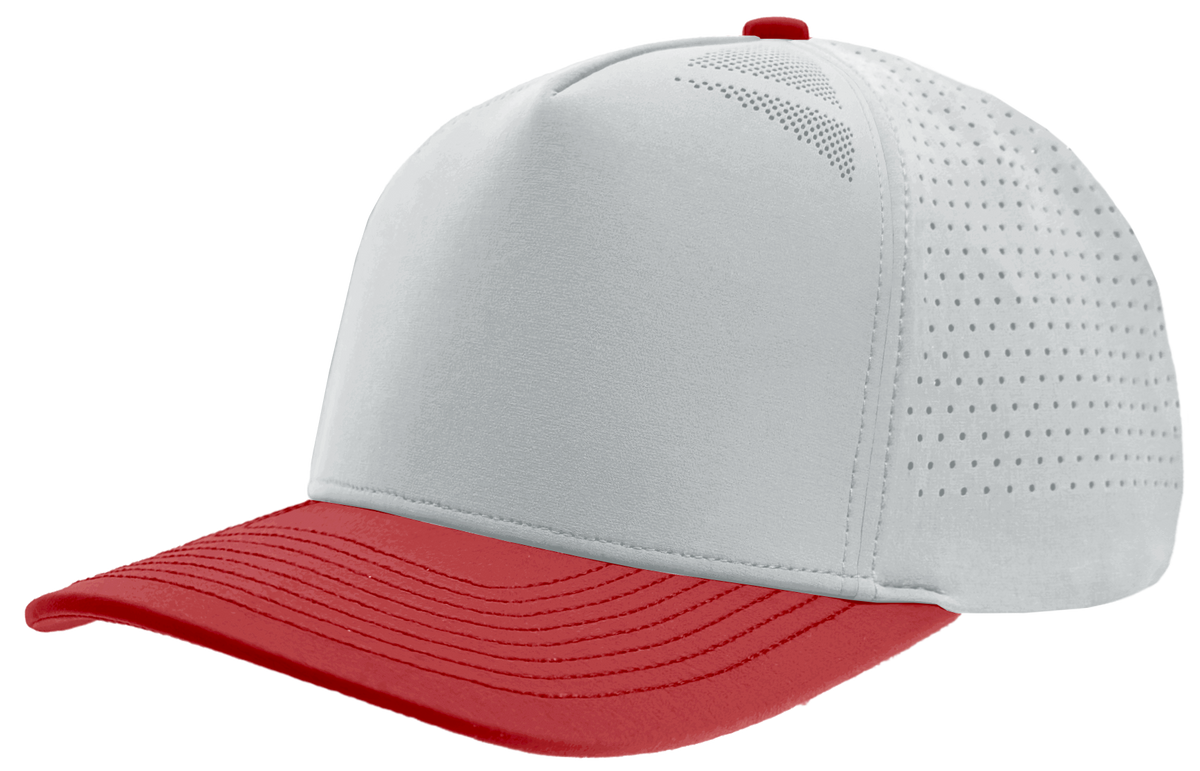 Zapped Headwear Blackhawk Elite Hat - Silver/Red bill