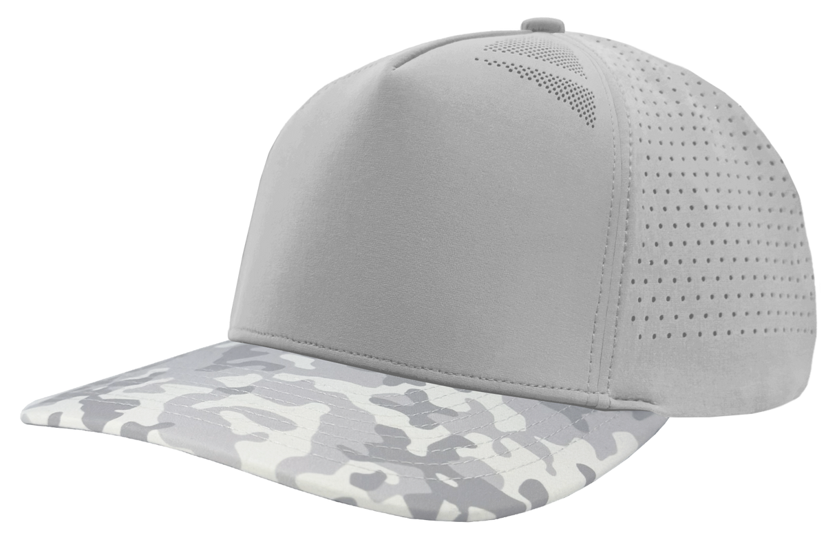 Zapped Headwear Blackhawk Elite Hat - Light Grey /Snow camo