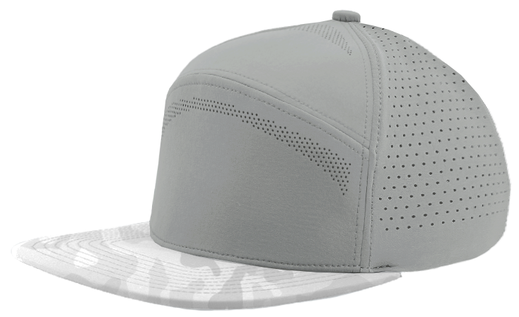 Zapped Headwear Osprey Elite Hat - Light Grey /Snow camo