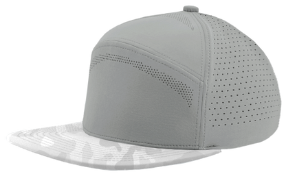 Zapped Headwear Osprey Elite Hat - Light Grey /Snow camo
