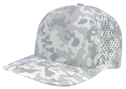 Zapped Headwear Bomber 6-Panel Hat - Snow camo