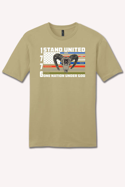 “Stand United” Tee by Battle Born Clothing – Honor & Strength Woven In - Shop Battle Born Clothing