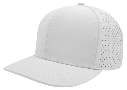 Zapped Headwear Bomber 6-Panel Hat - Stark White