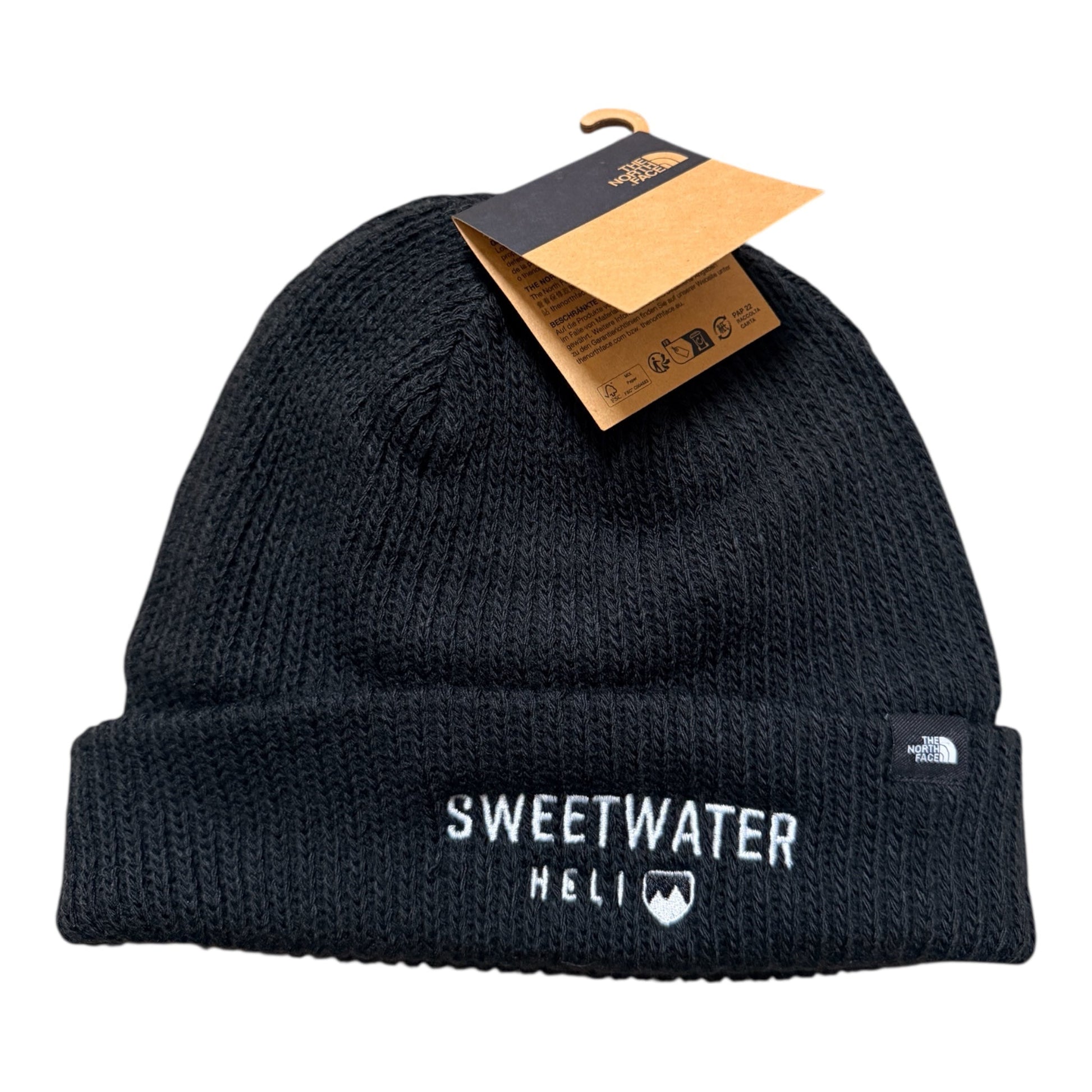 The North Face® Circular Rib Beanie | Custom Embroidered | NF0A7RGH - Shop Battle Born Clothing