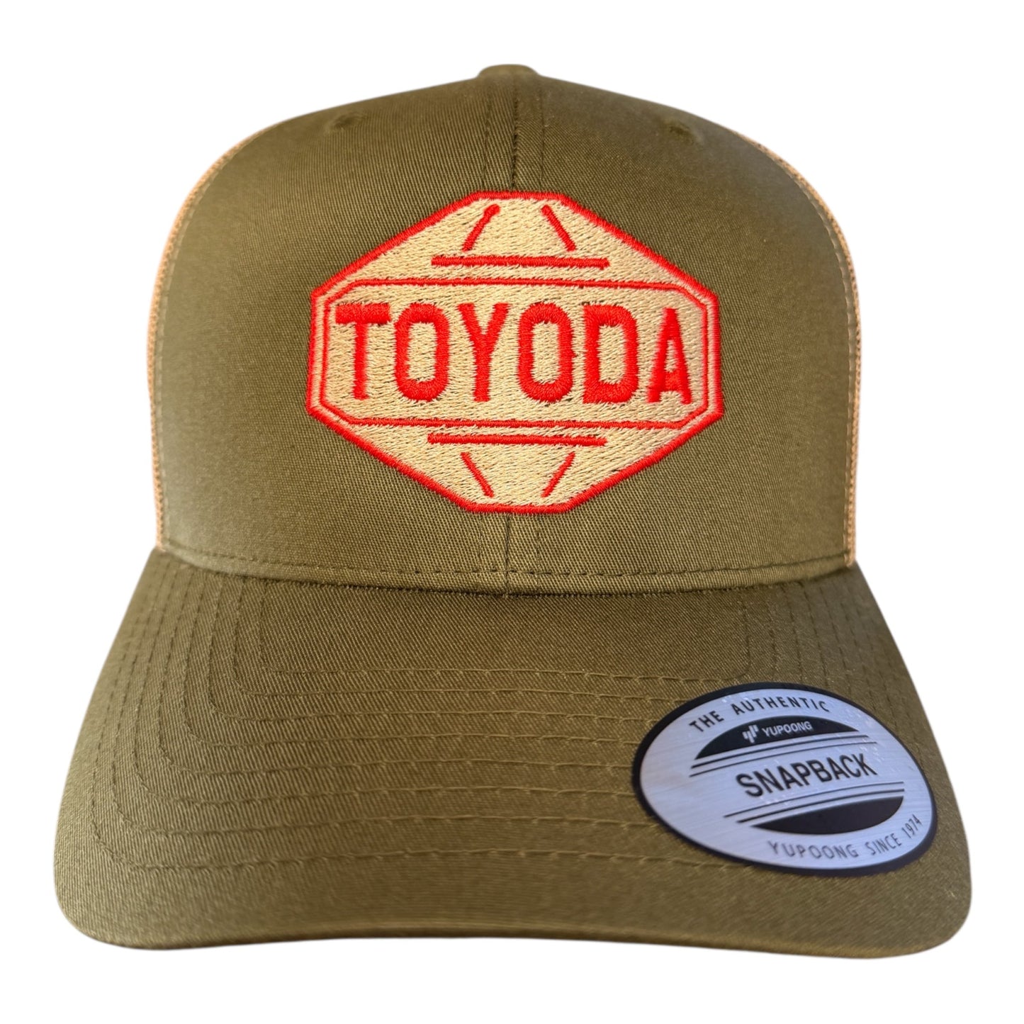 Throwback Toyoda Trucker Hat - shop battle born clothing - Shop Battle Born Clothing