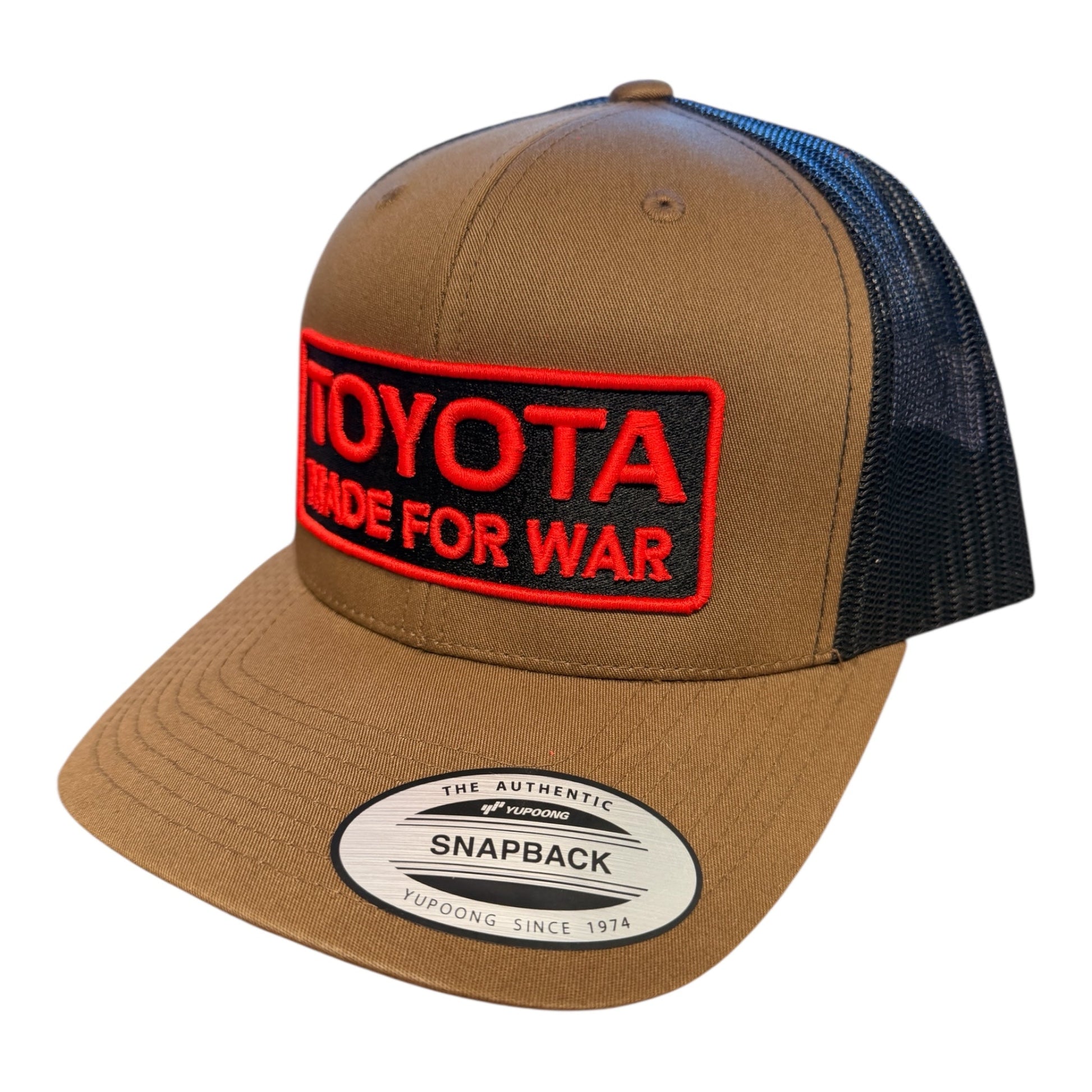 Toyota Made For War 3D Puff Trucker Hat - Shop Battle Born Clothing