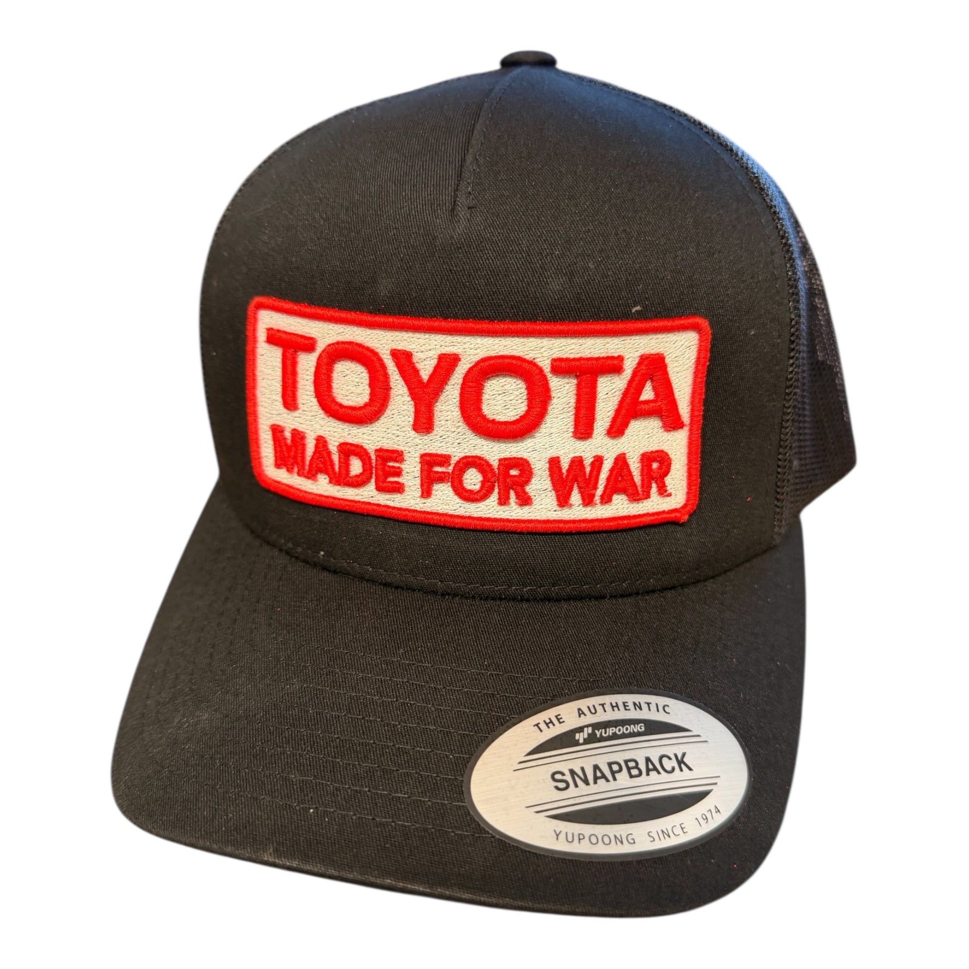 Toyota Made For War 3D Puff Trucker Hat - Shop Battle Born Clothing
