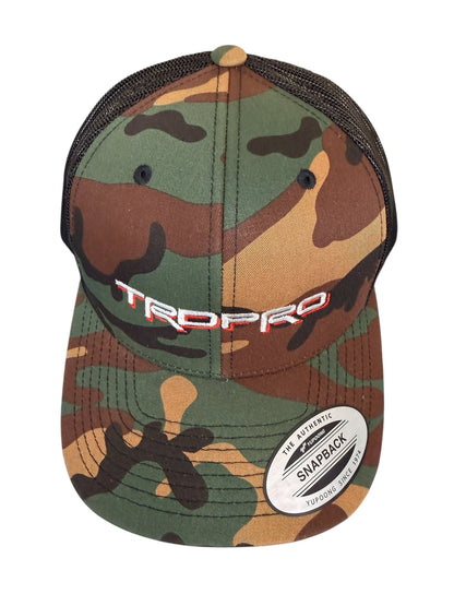 TRD Pro Trucker Hat | Embroidered Yupoong 6606 - Battle Born