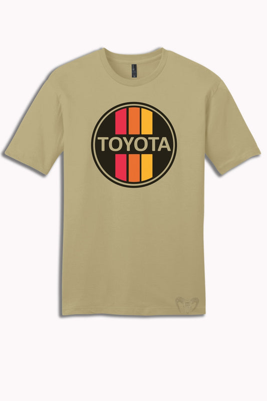 Vintage Retro Toyota 3 - Bar Graphic Tee – Classic Car Enthusiast Apparel - Shop Battle Born Clothing