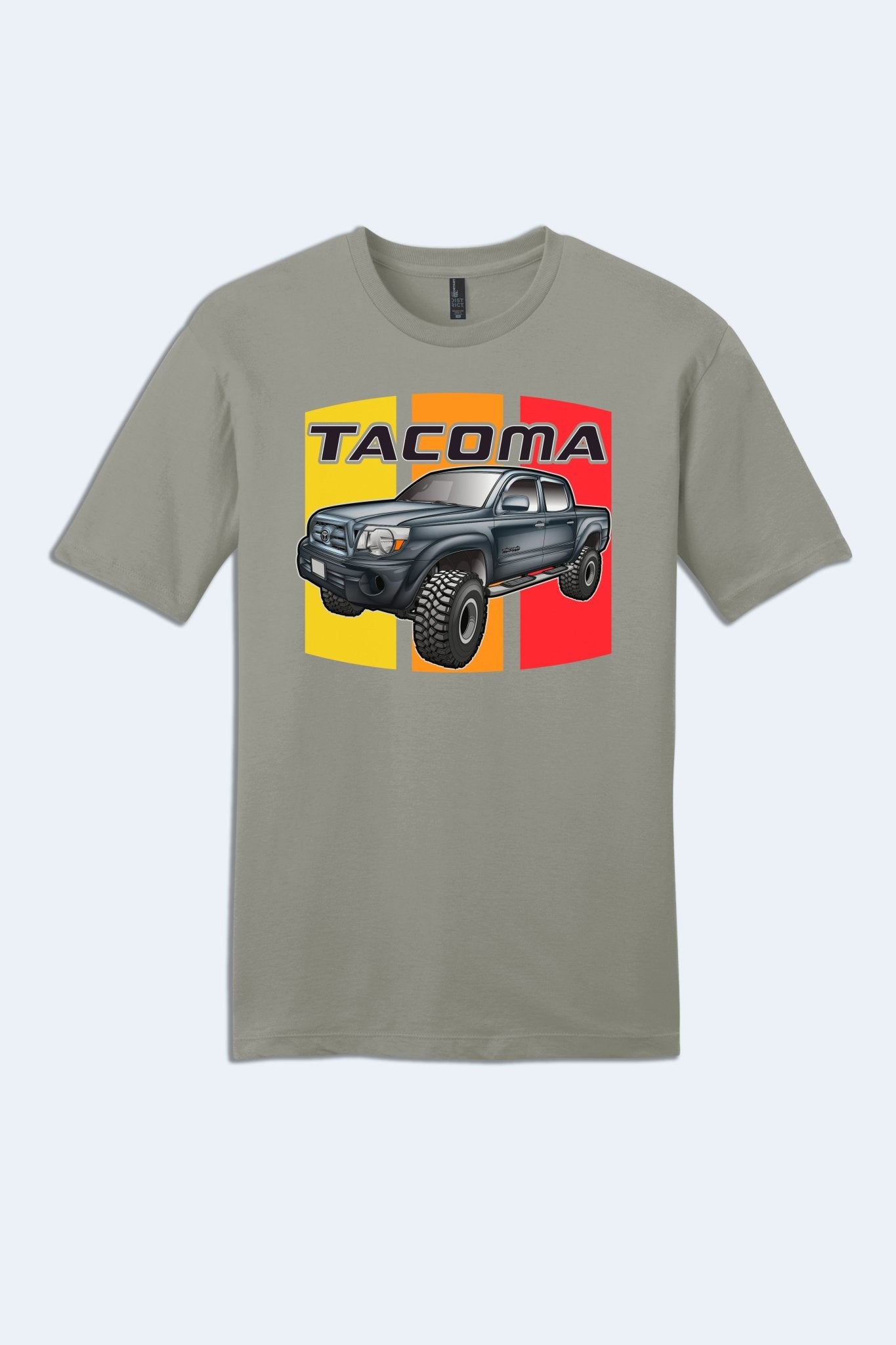 Vintage Toyota Tacoma Off - Road Stripe Graphic Tee - Retro Truck Enthusiast Shirt - Shop Battle Born Clothing