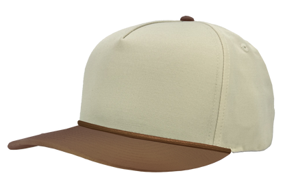 Zapped Headwear Patriot R+ Rope Hat - Beige/Brown-brown rope