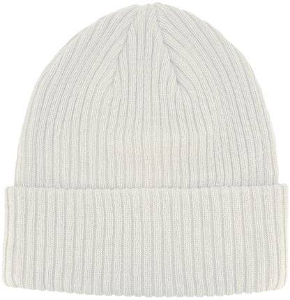 Zapped Headwear Knitted Cuff Beanie - White