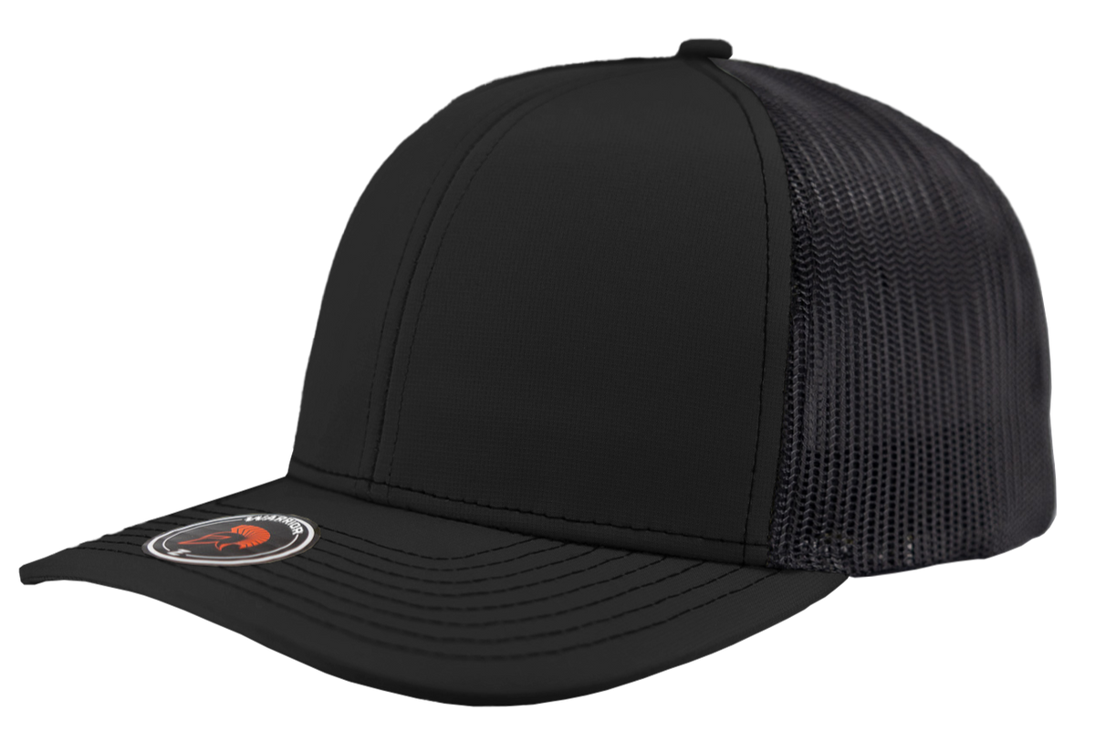 Zapped Headwear Warrior Trucker Hat - Black