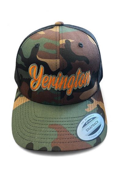 Yerington Script Trucker Hat - Shop Battle Born Clothing