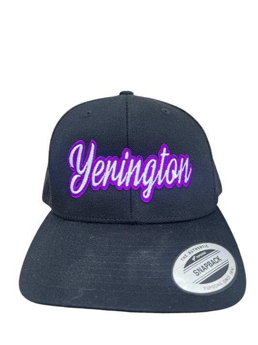 Yerington Script Trucker Hat - Shop Battle Born Clothing
