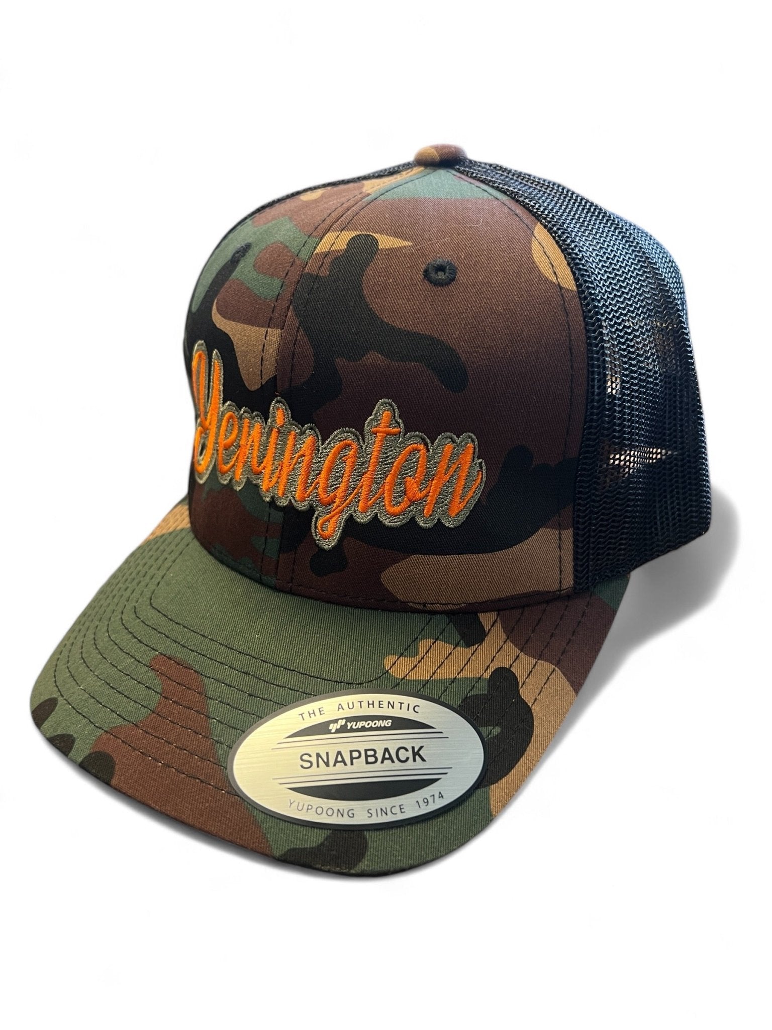 Yerington Script Trucker Hat - Shop Battle Born Clothing