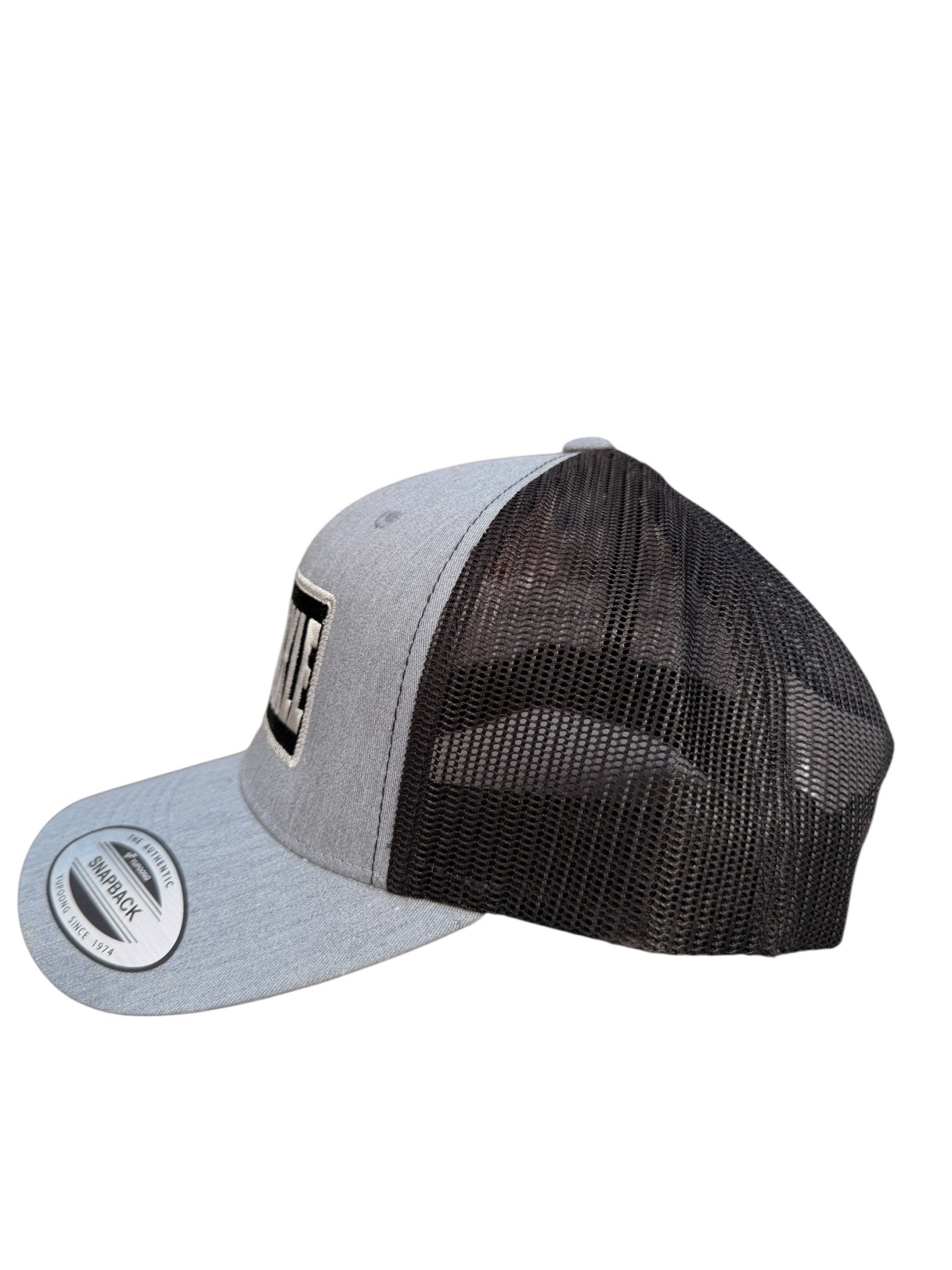 Yupoong Solid Axle Snapback Trucker Hat | Battle Born Clothing - Shop Battle Born Clothing